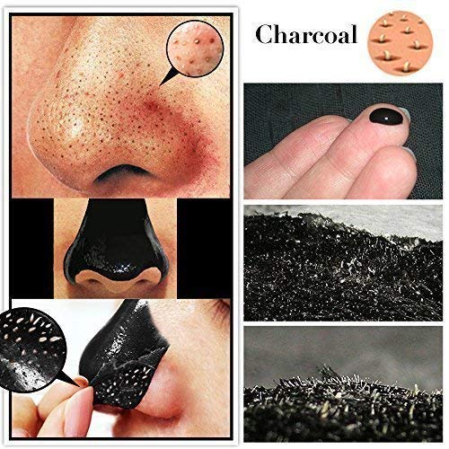 Charcoal Black Peel-Off Mask - Pore Control & Blackhead Remover | Purifying Bamboo Charcoal, 1.69 fl. oz