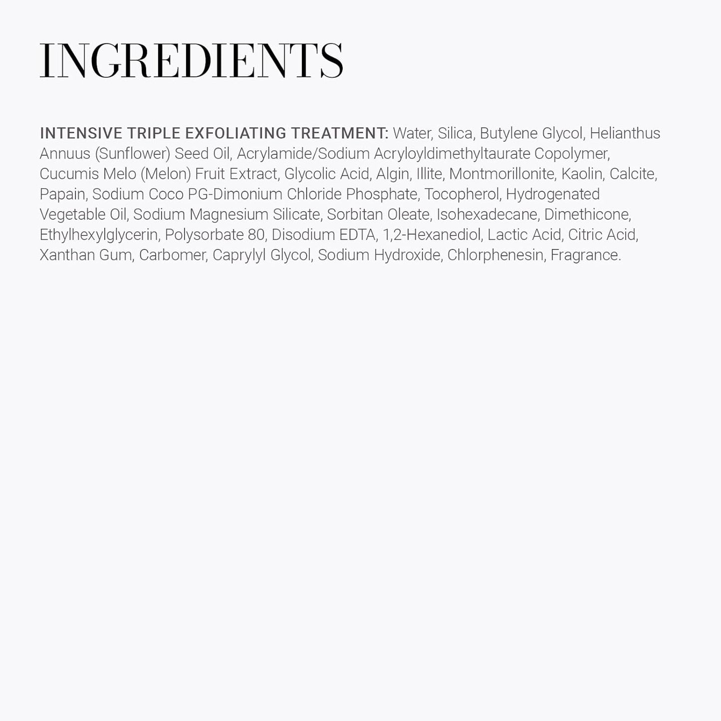 Meaningful Beauty Intensive Triple Exfoliating Treatment