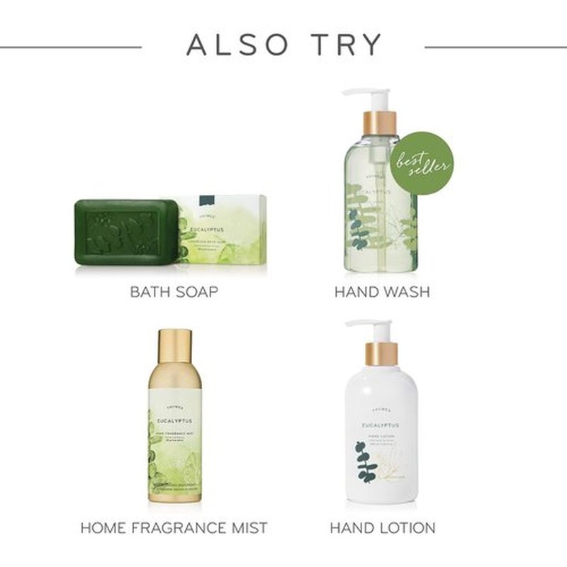 Thymes Eucalyptus Body Scrub - Body Exfoliator for Skin Care Routine - Moisturizing and Exfoliating Body Scrub, Face Scrub, Foot Scrub, or Hand Scrub (7 Fl Oz)