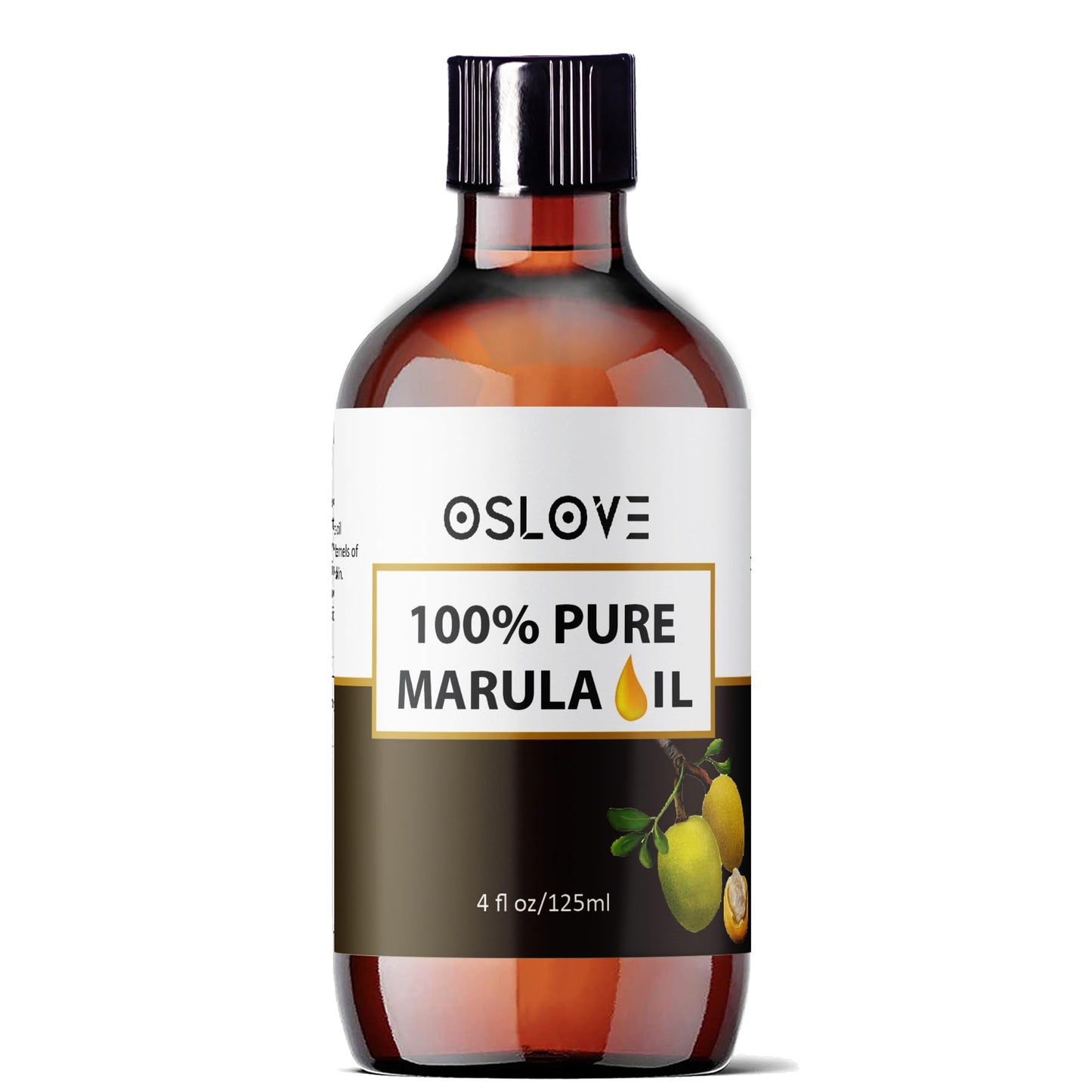 Oslove Organics 100% Pure Virgin Marula Oil 4oz Natural and Cold pressed | Use for skin and hair | Anti-aging and softening for skin