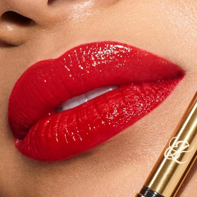 Estée Lauder Pure Color Explicit Long-Lasting Slick Shine Slim Lipstick, 0.02 Ounce, 914 Adrenaline Rush