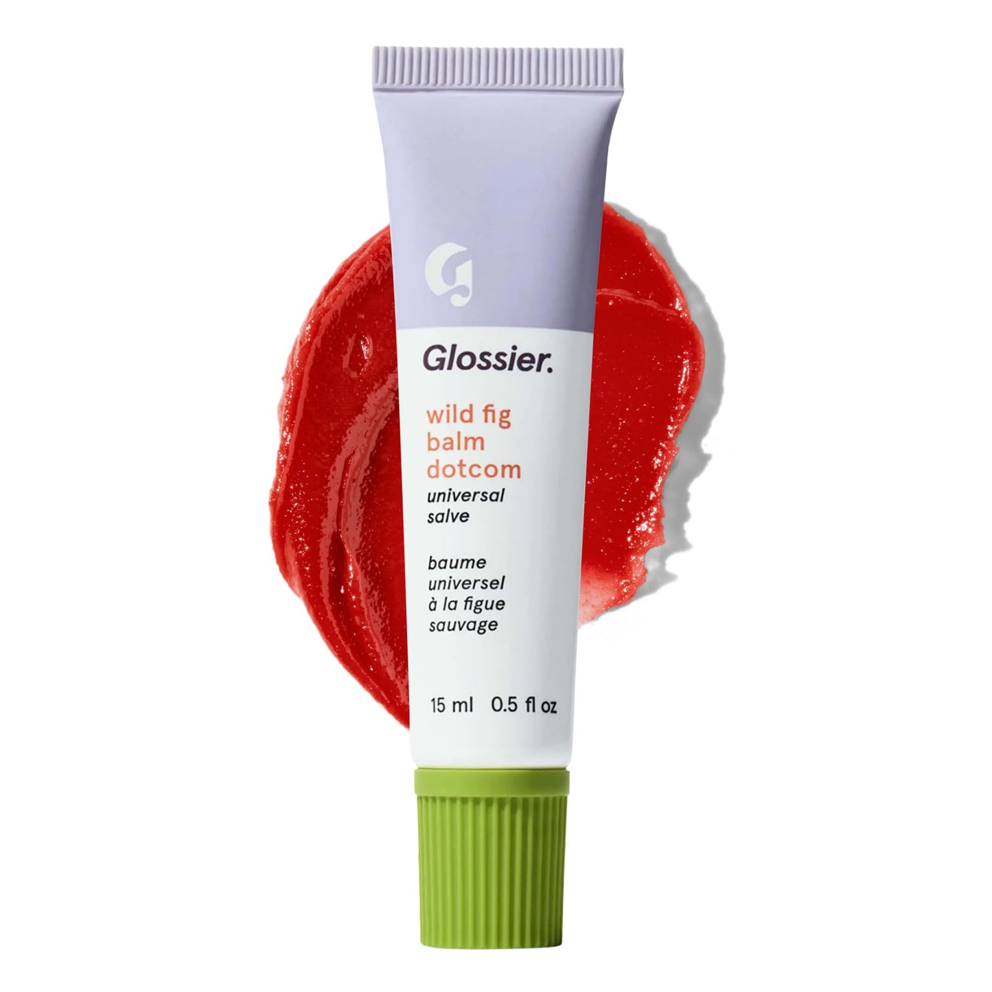 Glossier Balm Dotcom Lip Balm & Universal Salve, Wild Fig Coral Tint