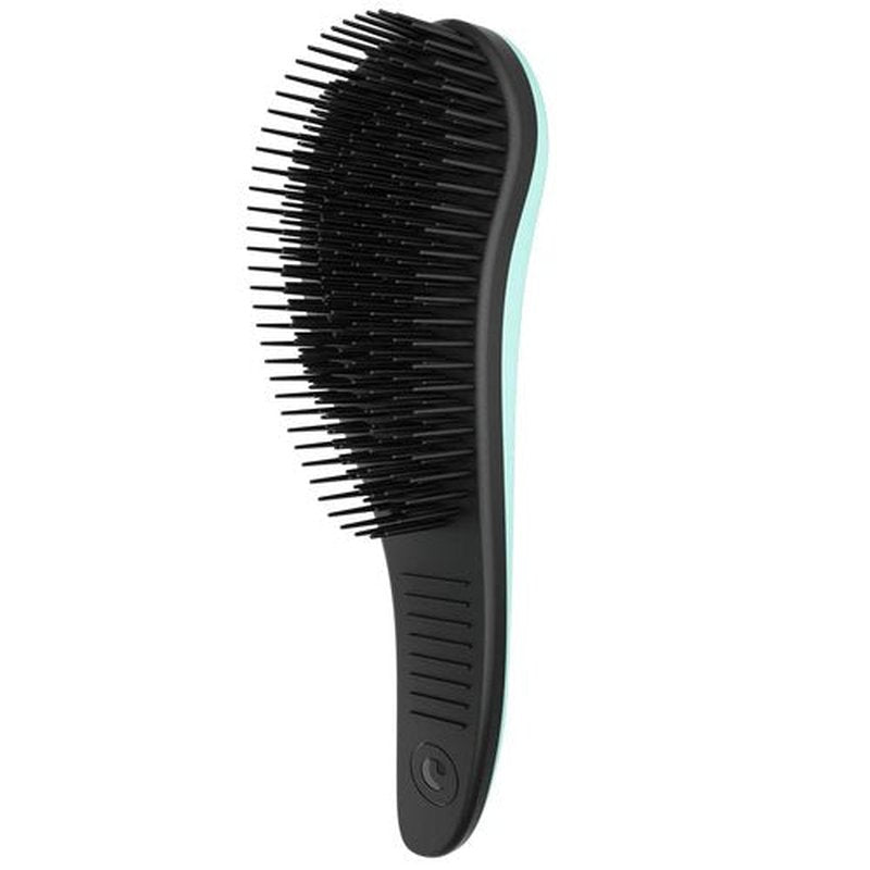 Crave Naturals BIGGIE Glide Thru Detangling Brush - Detangler Hairbrush for Wet or Dry, Curly or Straight Hair - Gentle on Tangles, Ideal Hair Brush and Comb for Adults and Kids - 8.4x3.4-Inch (Mint)
