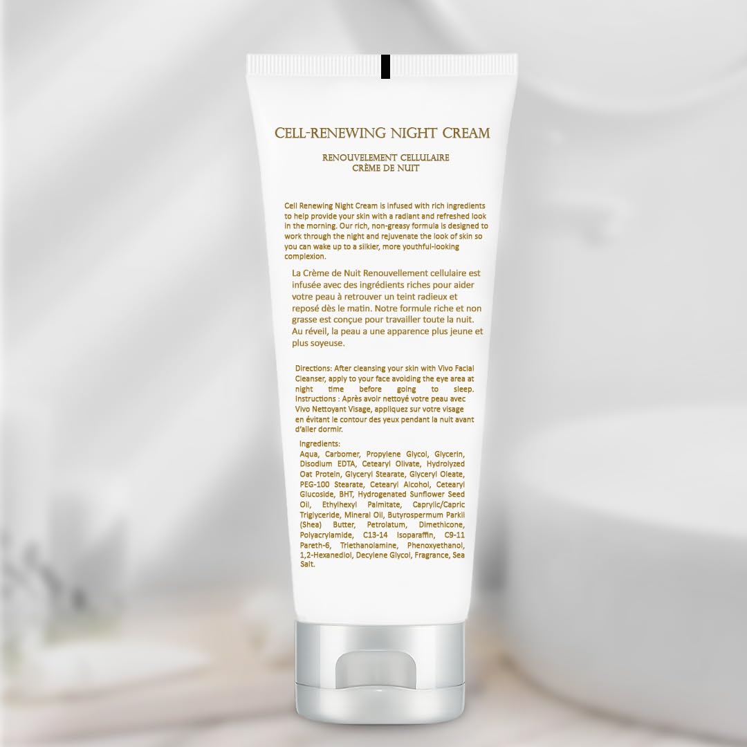 Vivo Per Lei Dead Sea Day Cream and Night Cream Set - 3.52 Oz Each