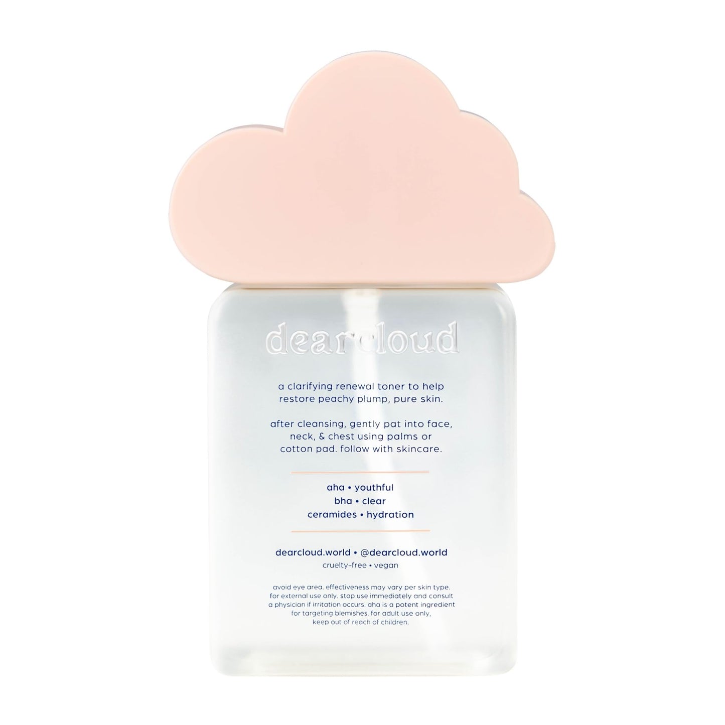 dearcloud Clear Nectar Toner – Exfoliating Korean Toner (5.24 oz)