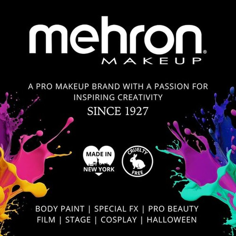 Mehron Makeup Liquid Latex | SFX Makeup | Halloween Latex Makeup | Latex Glue for Skin | Prosthetic Glue 1 fl oz (30 ml) (Dark Flesh)