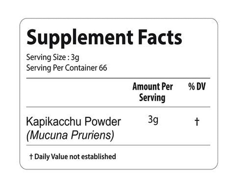 bixa BOTANICAL Mucuna Pruriens Powder (Velvet Bean Powder/Kapikacchu/Kaunch Beej) Ayurvedic Herbal Supplement ǀ Energy Booster | 1 Pound / 16 OZ | Gluten Free, Non-GMO, Steam Sterlized, Vegan,