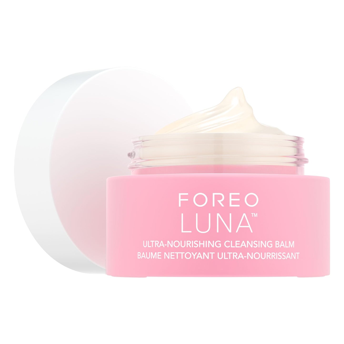 FOREO LUNA Nourishing Cleansing Balm - Gentle Waterproof Makeup Remover - Waterless Oil Cleanser - Eye Makeup Remover - Vegan - Cruelty & Fragrance-Free, Eco-Friendly - 2.5 fl. oz