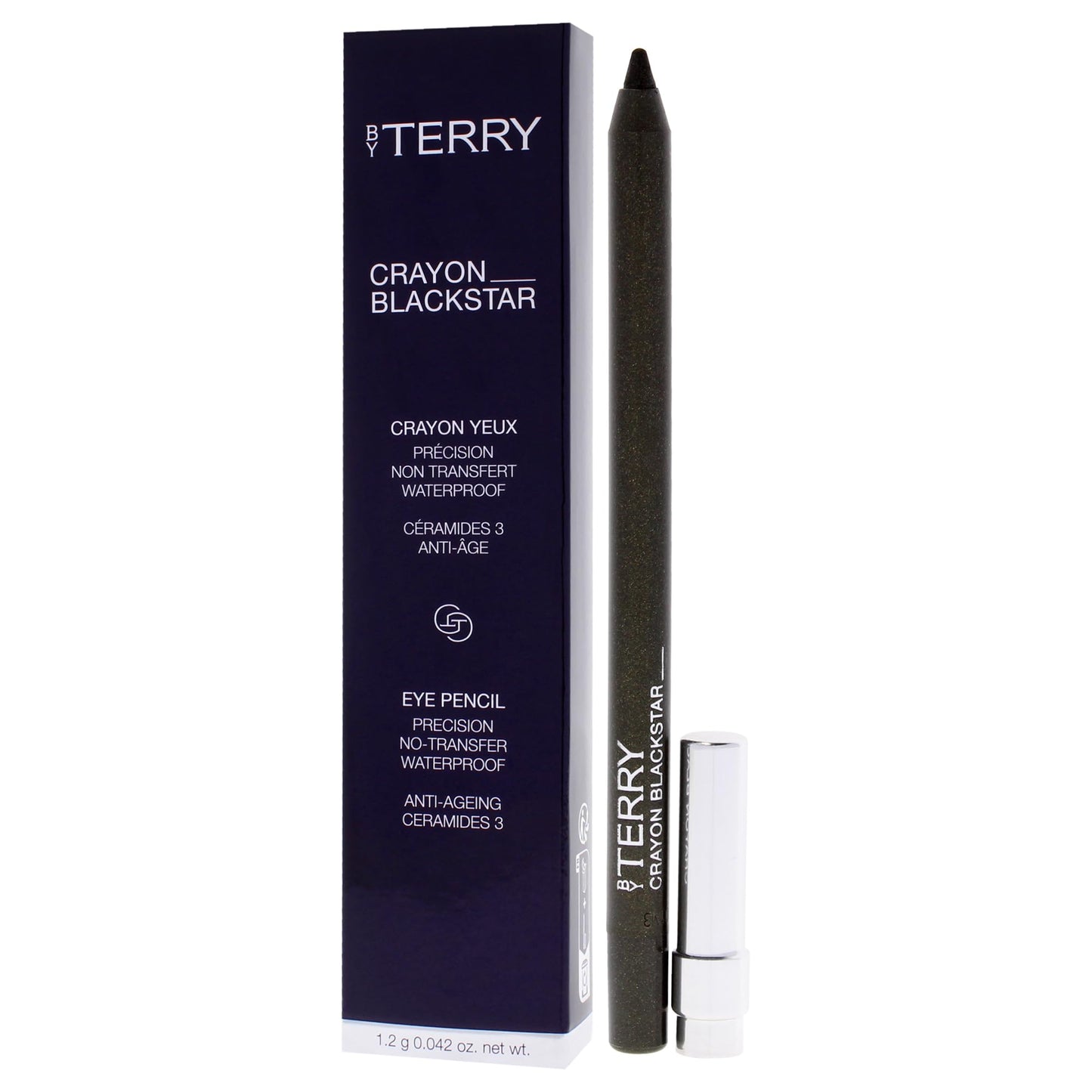 By Terry Eyeliner Crayon Blackstar, Long-lasting Waterproof Eyeliner Pencil, Highly Pigmented, Creamy Formula, Bronze Generation, 0.04 Fl oz