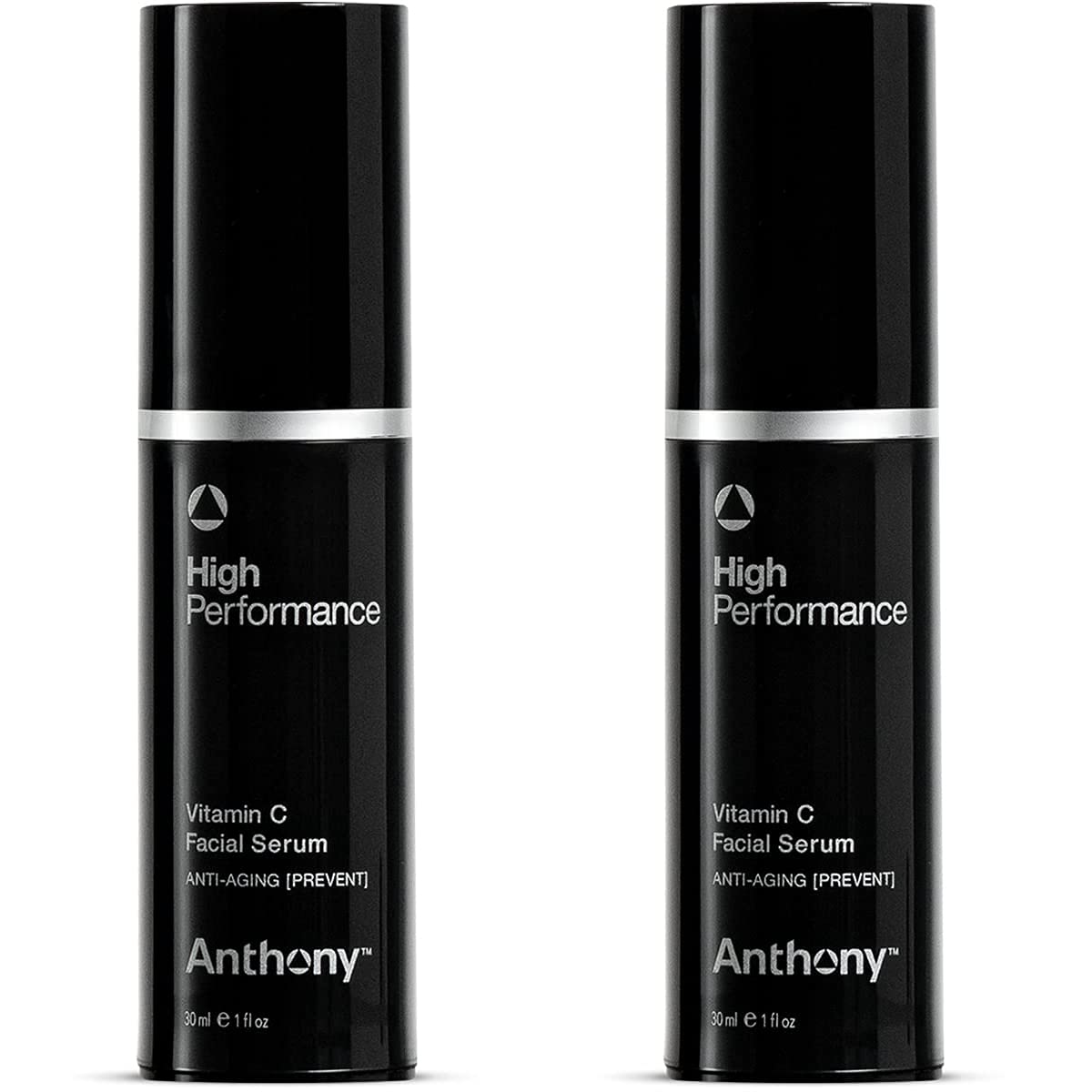 Anthony High Performance Vitamin C Cream Treatment. Advanced Anti-Aging Serum for Face with Polypeptides & Salicylic Acid. Dark Spot Corrector Moisturizer for Face Brightening, 2 Pack (1 Fl Oz)