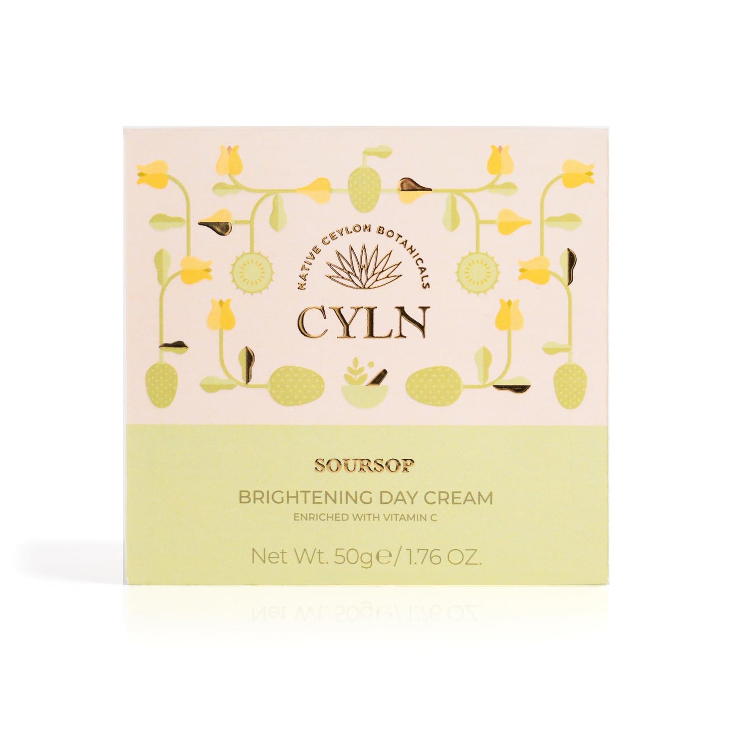 CYLN Soursop Day Cream - Face Moisturizer with Antioxidants - Moisturizer Face Cream for Women, Men, and Even Skin Tone - 1.76 oz