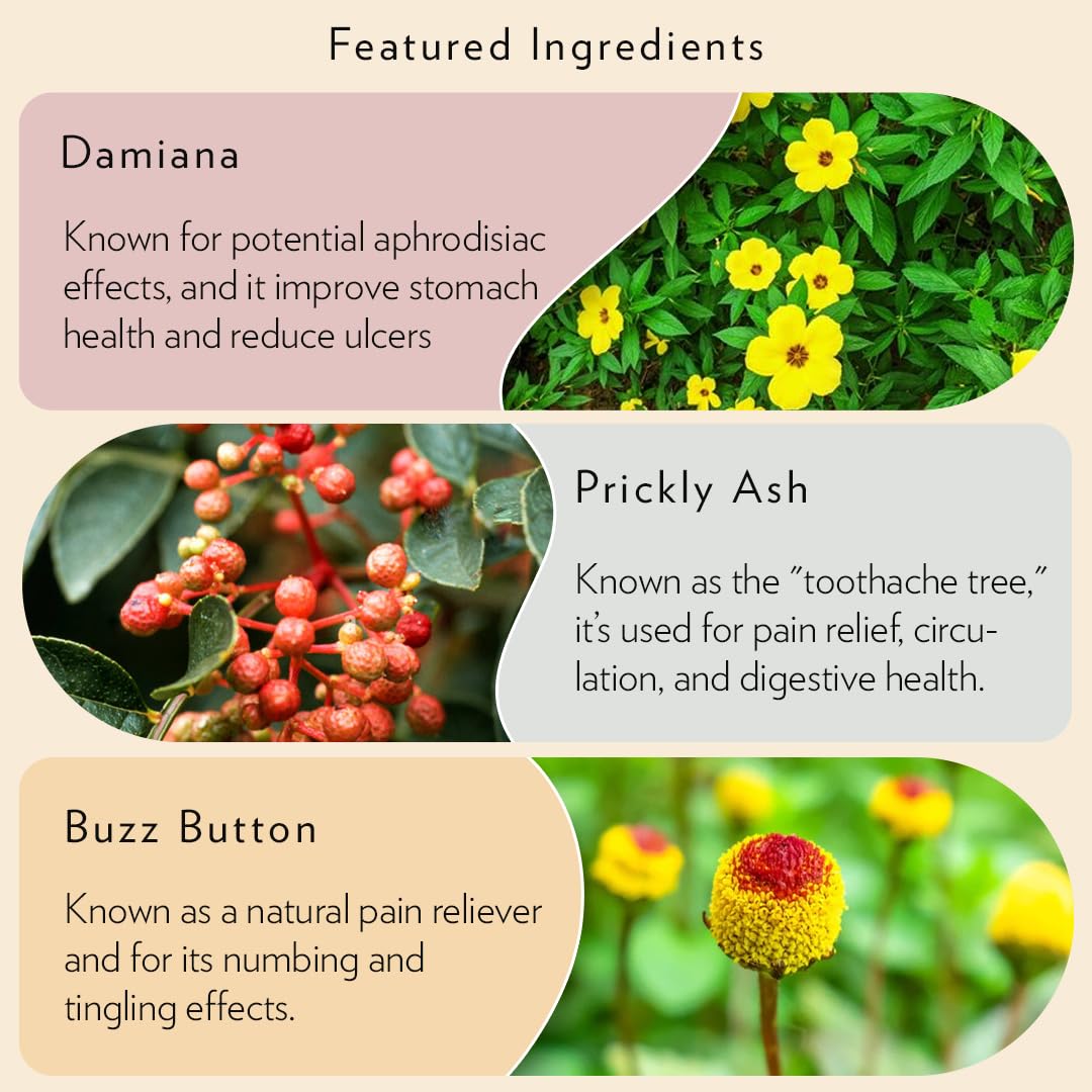 Rosebud Woman Arouse Stimulating Serum - 3-in-1 Promotes Natural Lubrication, Tingling & Plumping Sensation - Plant-Based, Vegan & OBGYN Approved (1 oz)