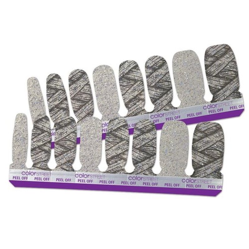 Color Street 'Coffin Break' (FDG501) - Nail Polish Strips Don't Be Afraid - Halloween 2023