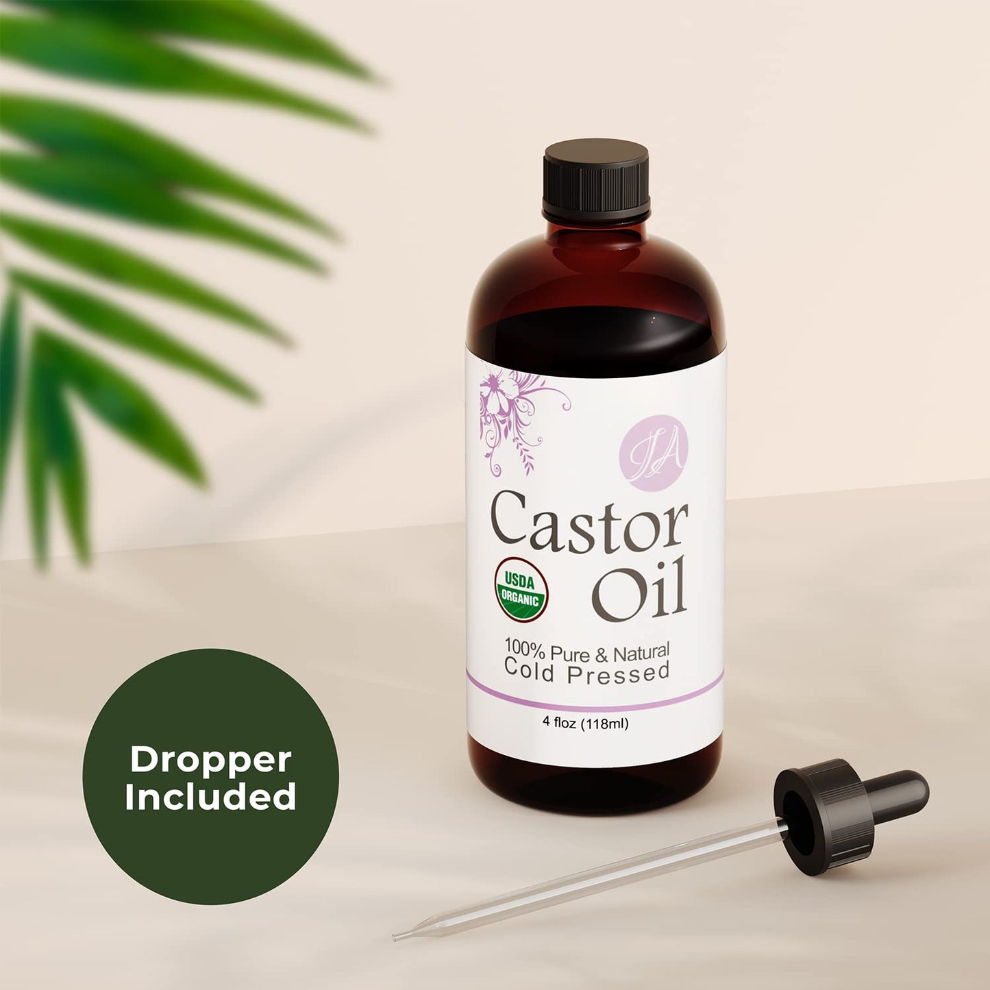Healing Solutions Fractionated Coconut Oil (16oz Bulk) – Carrier for Essential Oils, Skin, & Hair