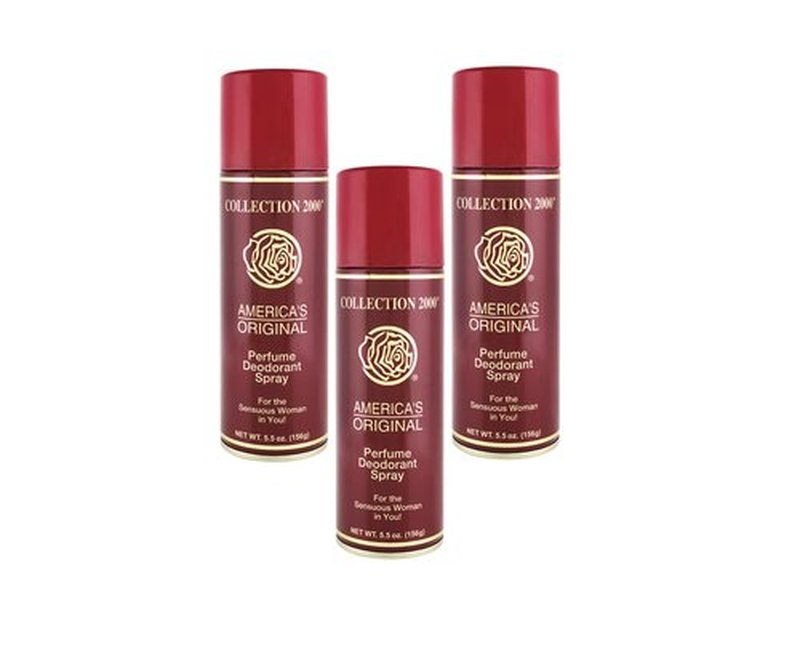 Collection 2000 Spray Deodorant for Women (3pack)