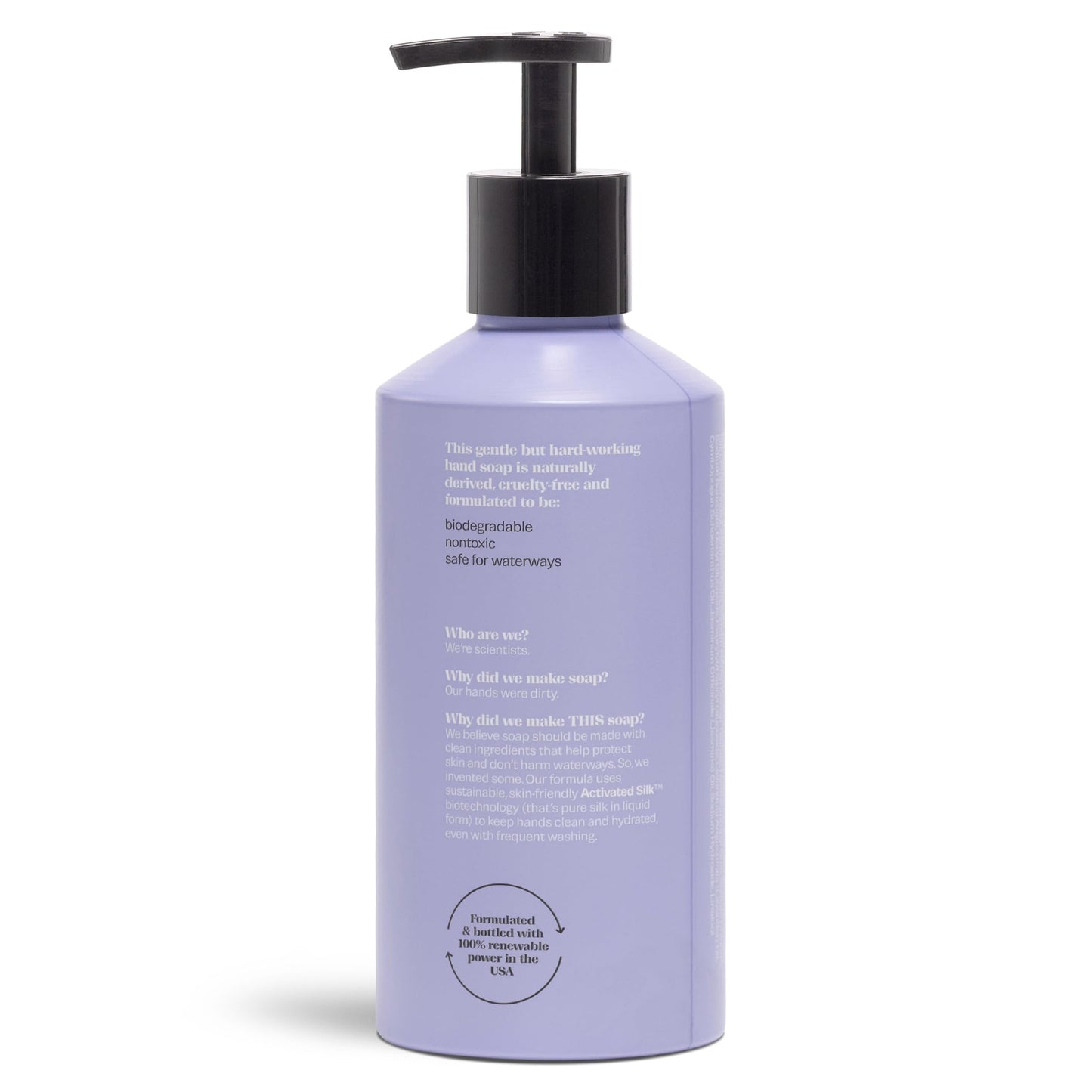 EVOLVED BY NATURE Liquid Hand Soap, 12 Oz (Pack of 3), Lavender Lemongrass, Biodegradable Formula
