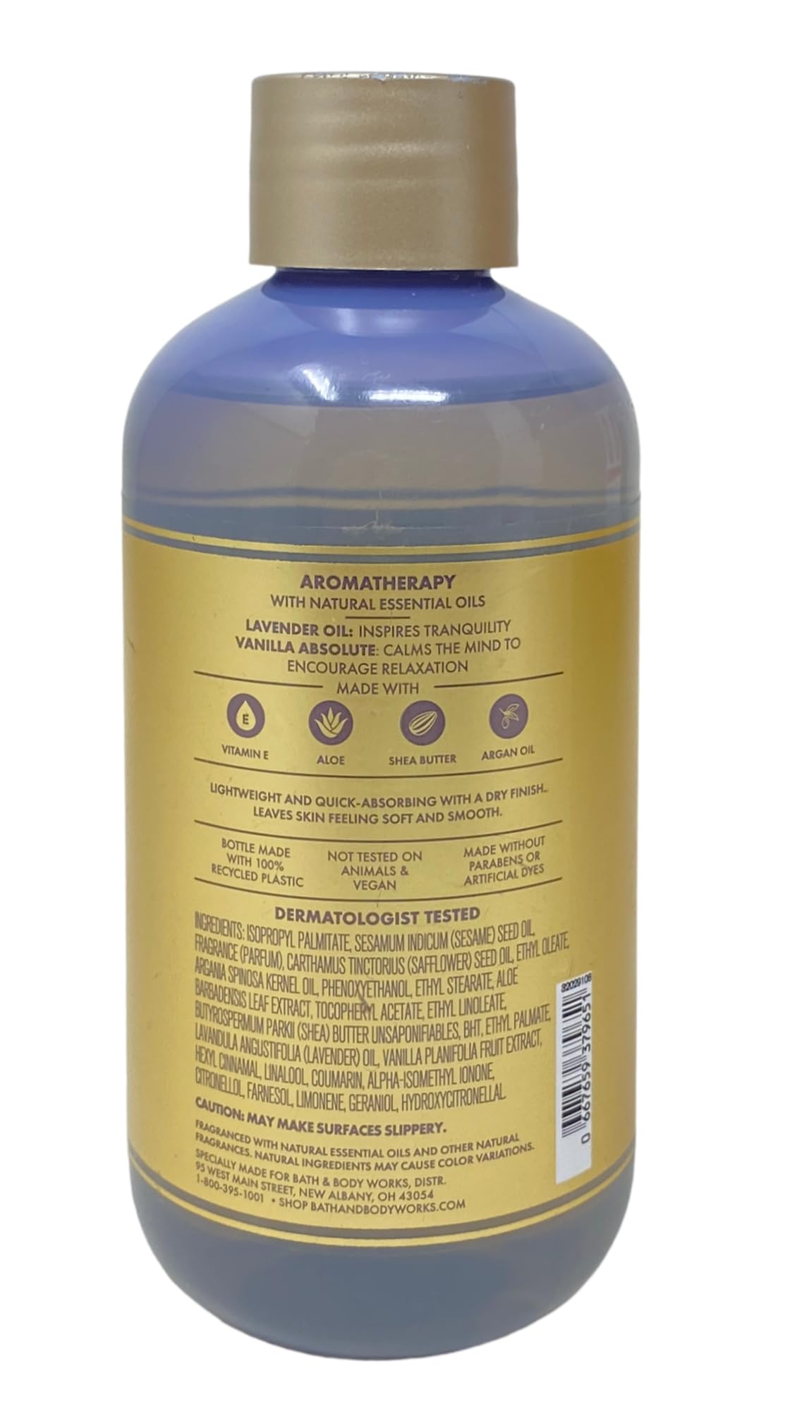 Bath & Body Works Aromatherapy Sleep Lavender + Vanilla Essential Oil Pillow + Perfume Mist, Ultimate Hydration Body Cream and Body + Massage Oil with a Lavender Dream Bar Soap