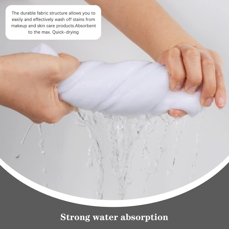 Microfiber Esthetician Towels - Soft Facial Cloth for Spa & Cleansing | Split Design for Easy Use
