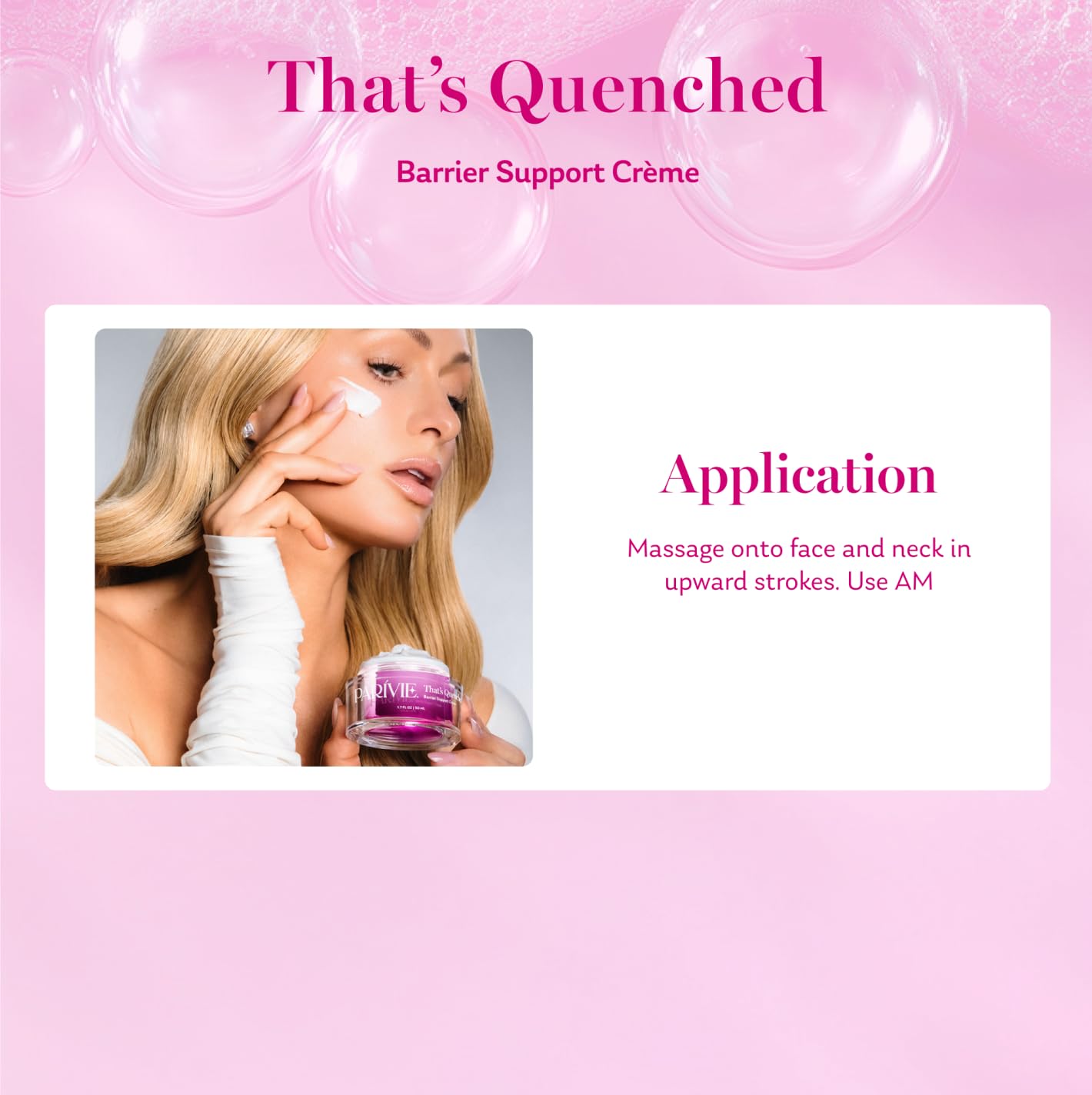 Parivie That's Quenched Barrier Support Moisturizer, 1.7 Fl Oz