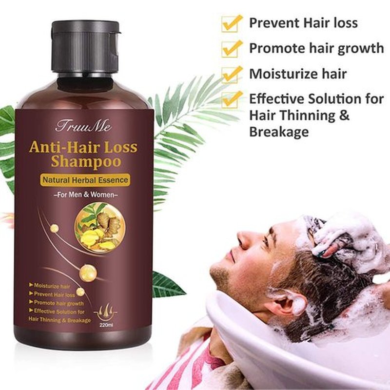 CIDBEST Hair Growth Shampoo - Anti-Thinning, Thickening Shampoo for Hair Loss & Grow Hair Fast for Men & Women, 220ML