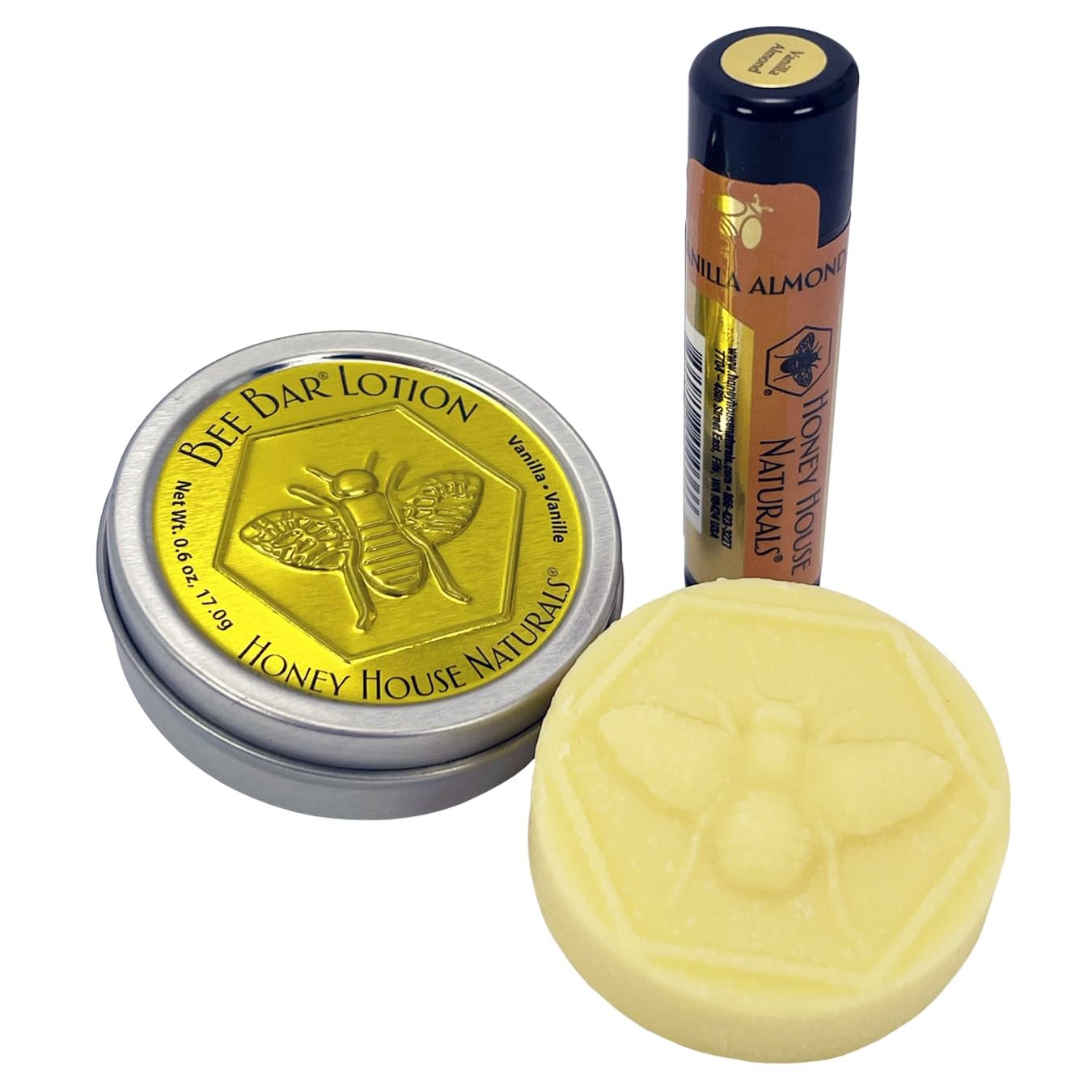 Honey House Naturals Gift Set, Vanilla, 2 Piece