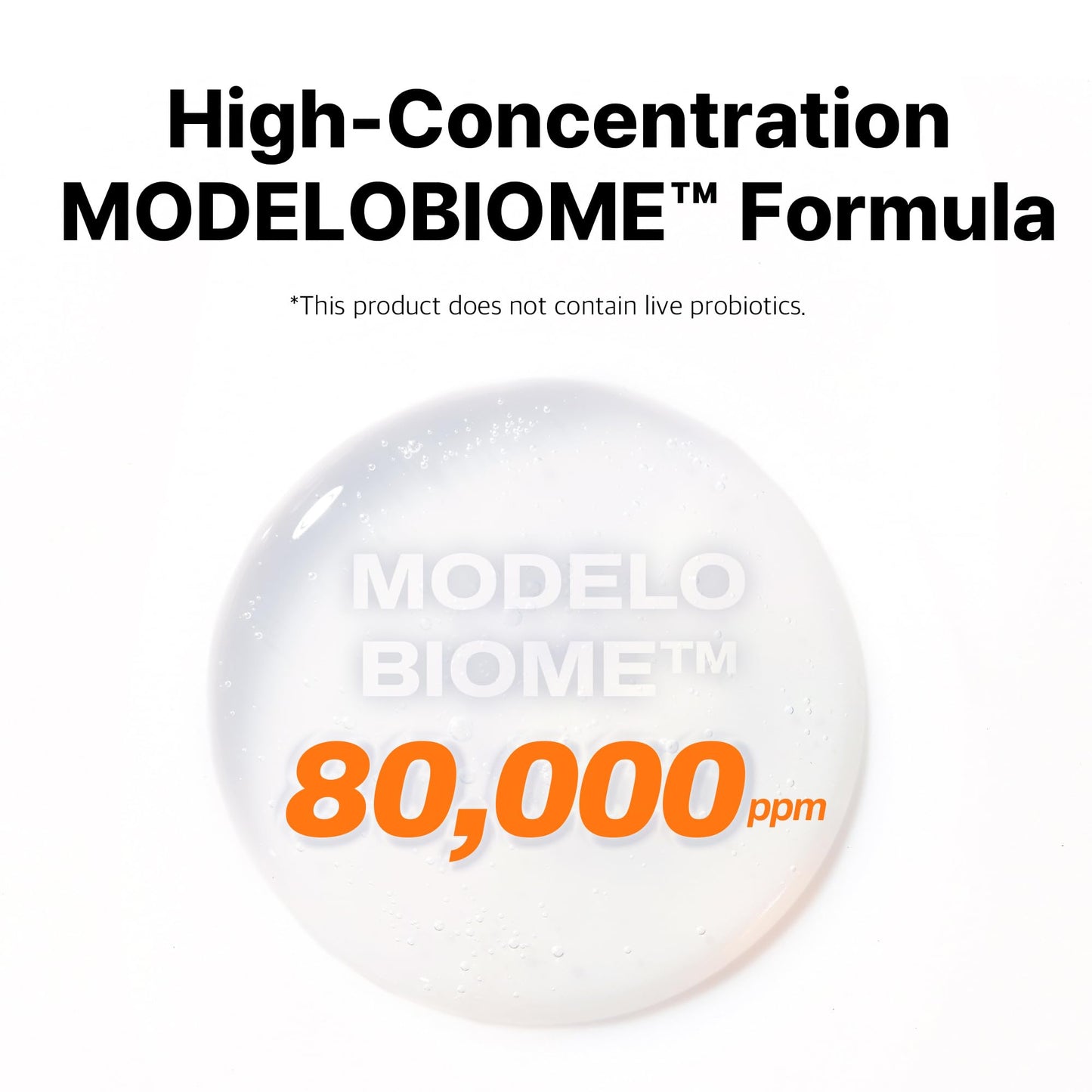 MODELO Microbiome Ampoule, 8% Microbiome Complex, Hydrating & Soothing Face Serum, Korean Skincare, 1.86 fl.oz.