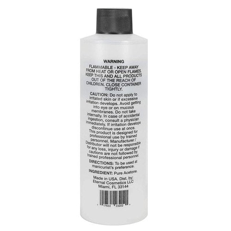 Pronto 100% Acetone Gel Nail Polish Remover for Nails | Acetone Nail Polish Remover & Gel Remover For Nails, Glue, Gel, Acrylic & Dip | 8 Fl oz (Pack of 2)