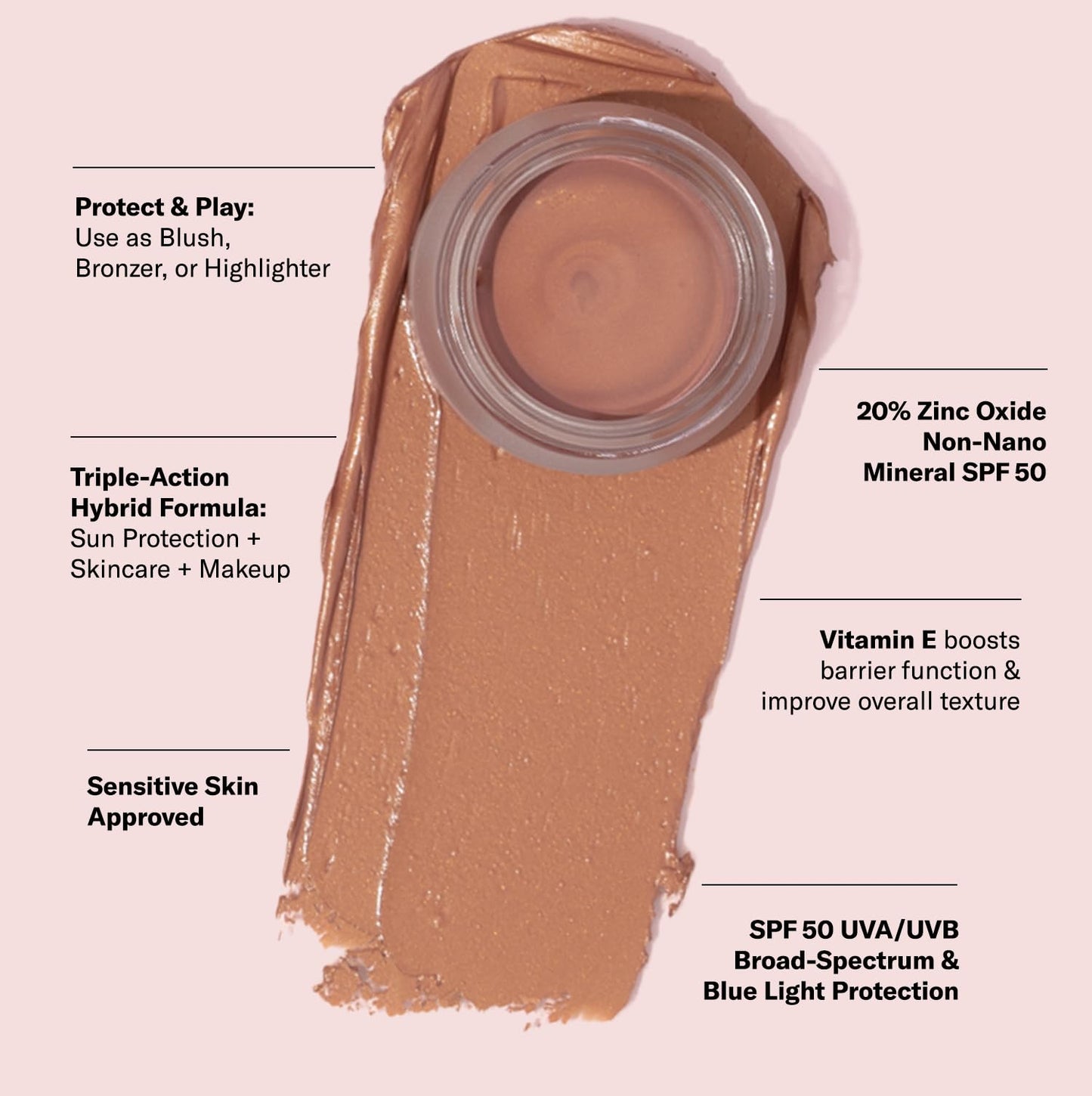 SPF 50 Color Balm - Bronze Jolie 5ml