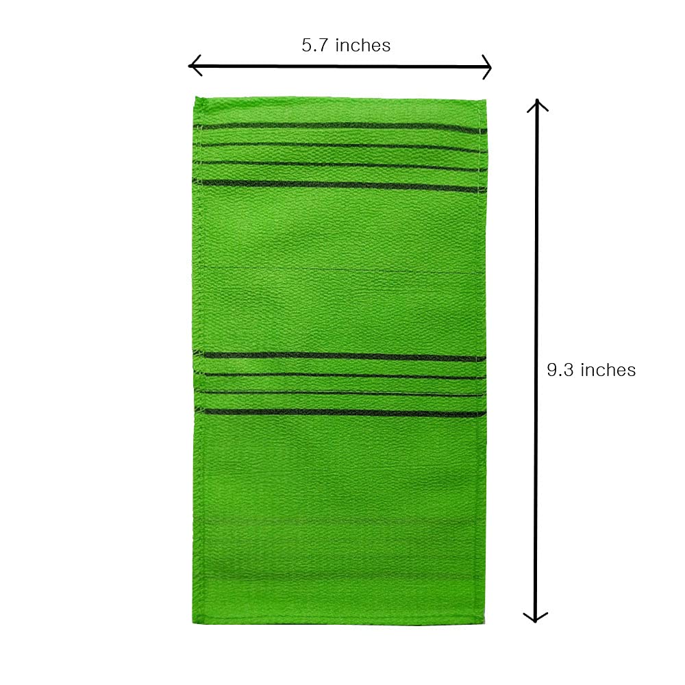 Korean Exfoliating Bath Washcloth (4 PCS - Large)