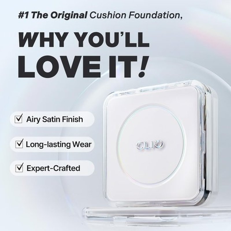 CLIO Kill Cover Founwear Cushion The Original (23N Ginger, One Size)