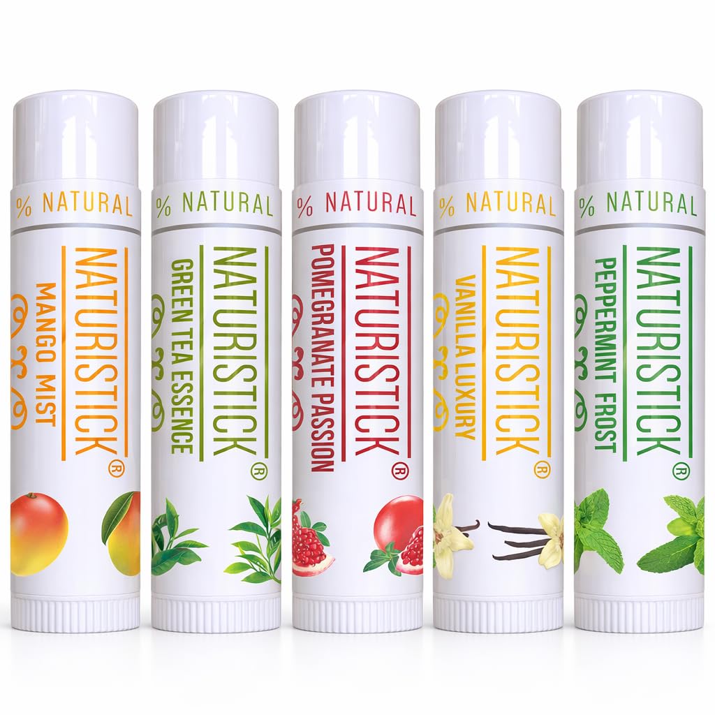 Naturistick Lip Balm | Assorted Signature 5-Pack