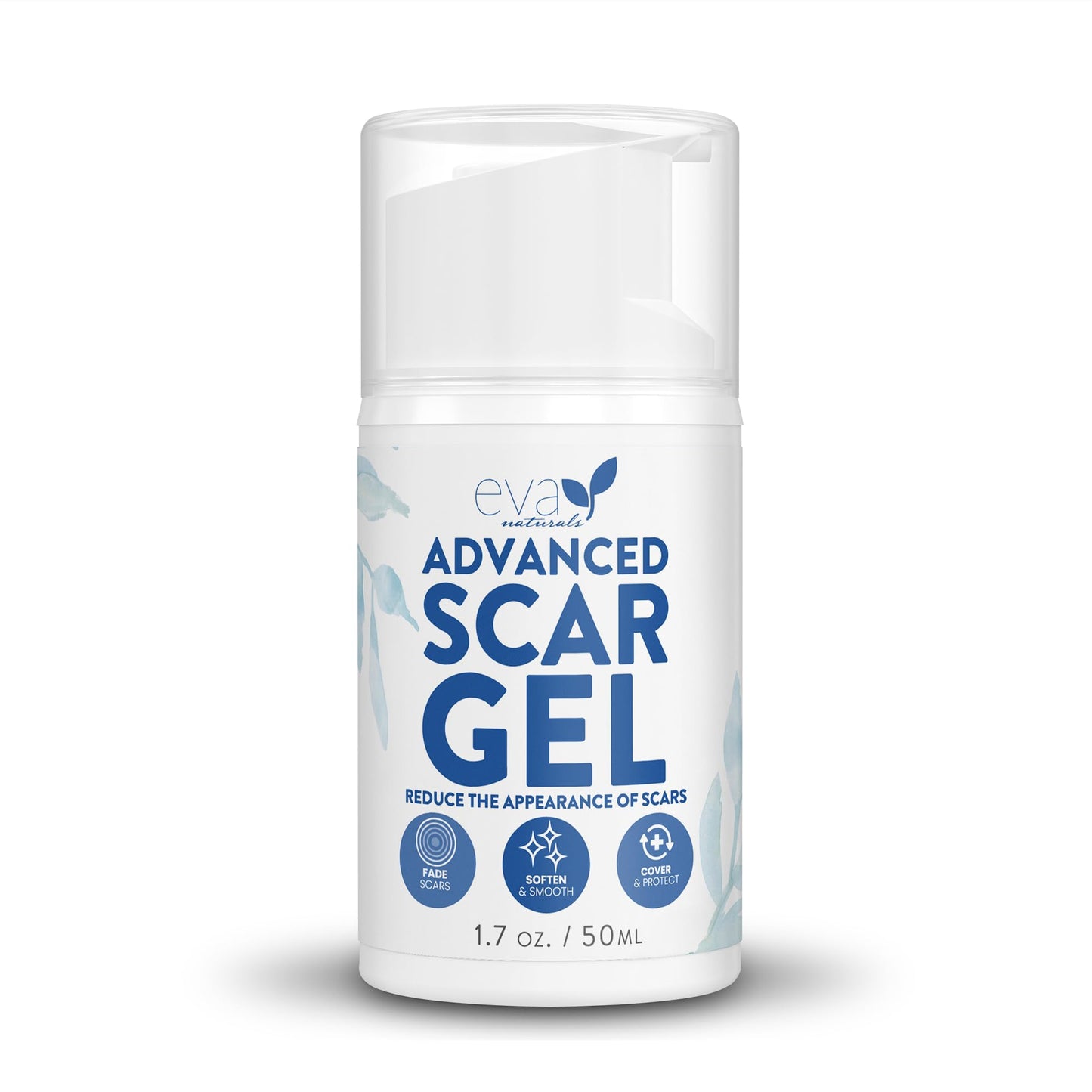 Eva Naturals Advanced Scar Gel for Surgical Scars, Reduces The Appearance of Old & New Keloid, C-Section, Acne Scars, Retinol & Allantoin, Scar Treatment for Surgical Scars & Keloid Scar Treatment
