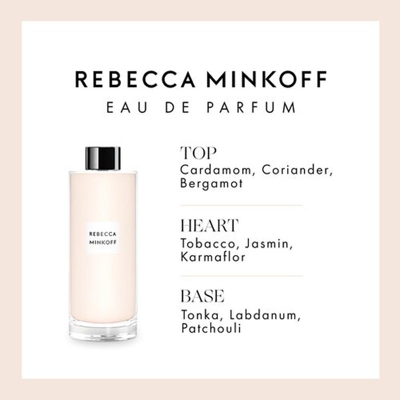 Rebecca Minkoff - Fragrance For Women - Top Notes Of Italian Bergamot And Black Currant - Flowery Heart Notes Of Jasmine - Base Notes Of Tonka Bean - 4.2 Oz EDP Spray Refill