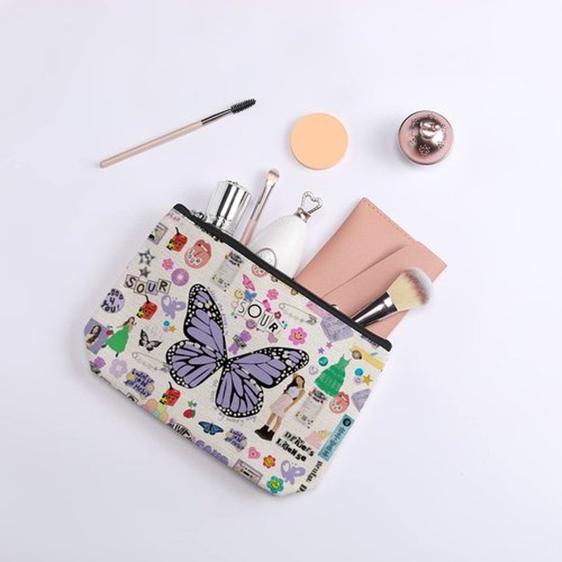 kdxpbpz Music Lovers Gifts for Women, Song Lover Fans Makeup Bag, Do You Get Merchandise Gift, Birthday Gift for Best Friend Sister Girls, Travel Toiletry Makeup Organizer Zipper Pouch