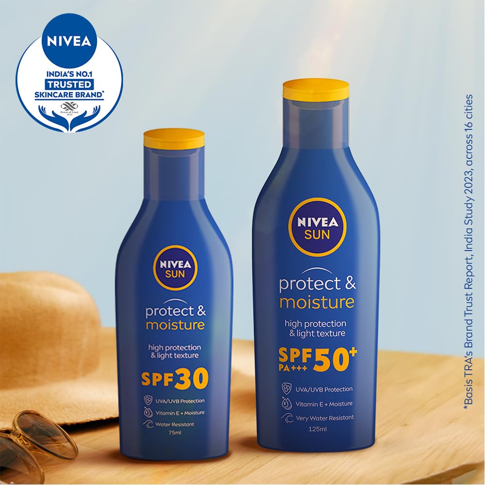 Nivea Sun Moisturising Lotion SPF 30 | 4.23 fl Oz |125ml