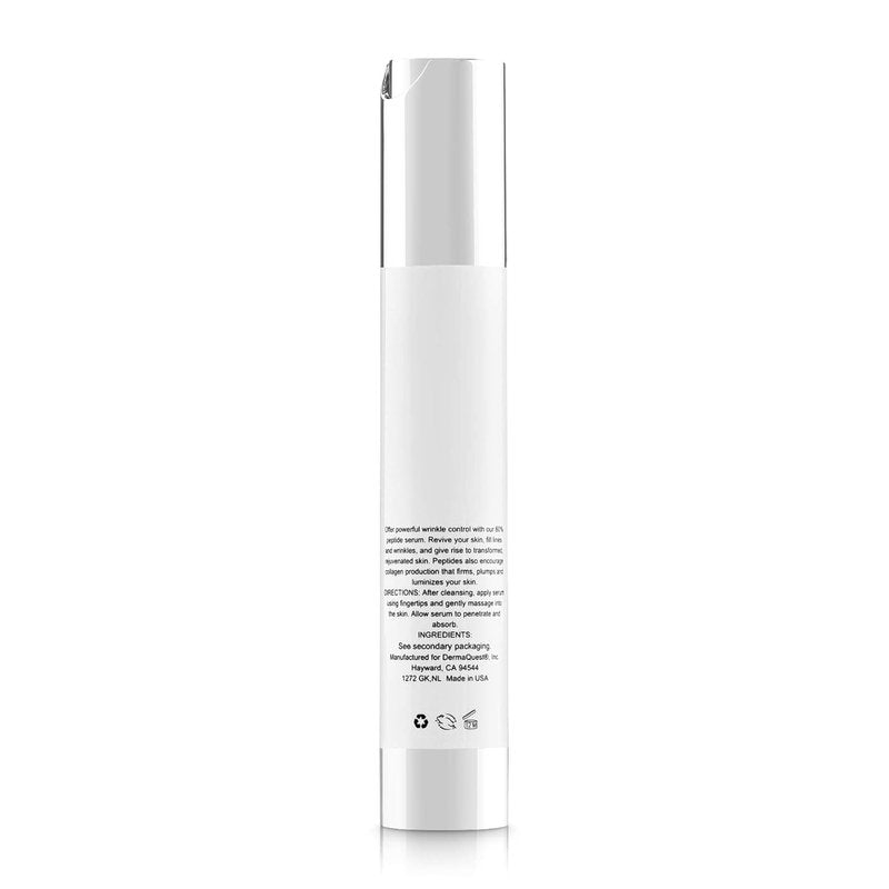 DermaQuest Peptide Vitality Serum - Anti-Aging Face Treatment for All Skin Types | 1 oz.