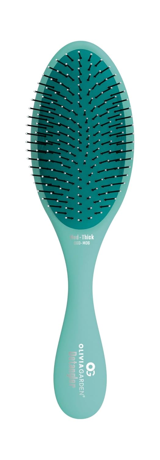 Olivia Garden OG Detangler Brush - Scalp-Massaging, Easy-Clean Design for All Hair Types
