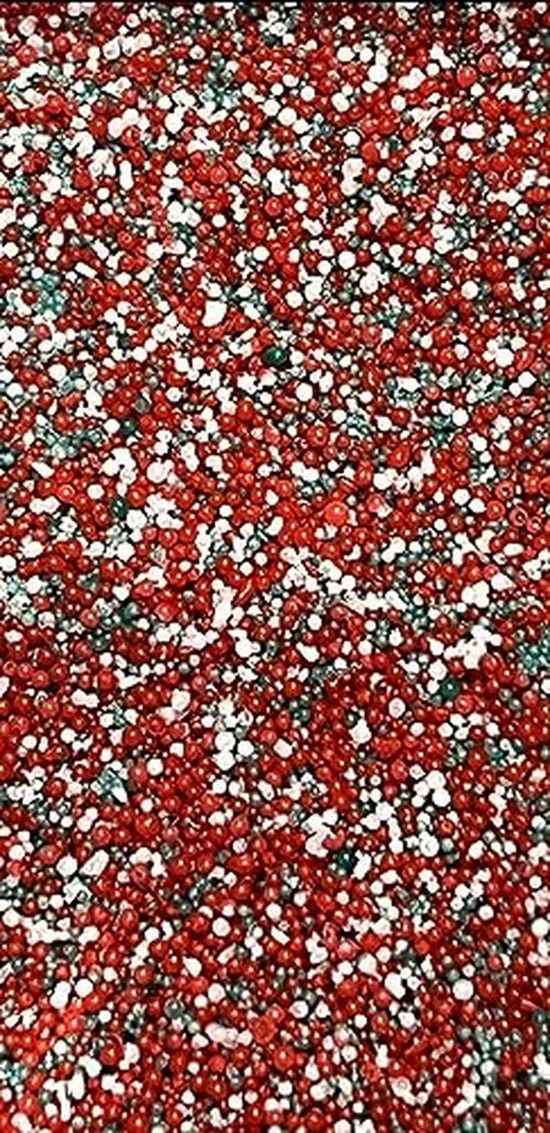 Jojoba Beads for Soap, Scrubs, Crafts (Red Green White Confetti) (1 oz)