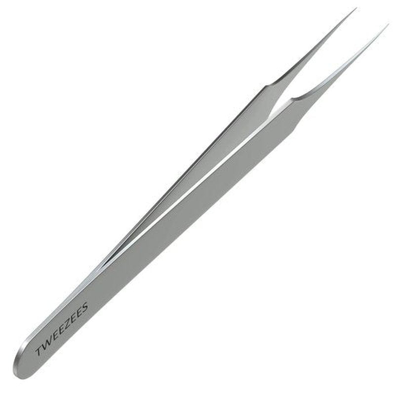 Ingrown Hair Tweezers | Pointed Tip | 5 Pack | Precision Stainless Steel | Extra Sharp and Perfectly Aligned for Ingrown Hair Treatment & Splinter Removal For Men and Women | By Tweezees