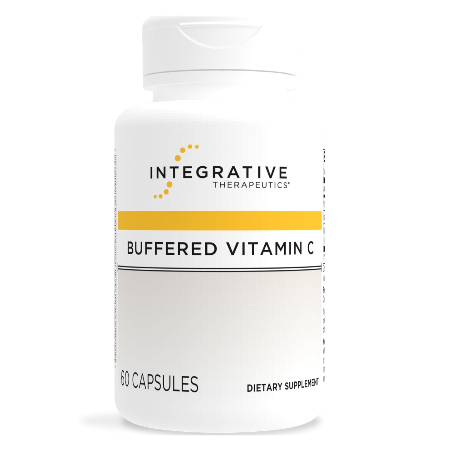 Integrative Therapeutics Buffered Vitamin C 1,000 mg - Easy, Daily Immune Support with Magnesium & Calcium* - Antioxidant Support for Healthy Skin & Connective Tissues* - 60 Vegan Capsules, 1