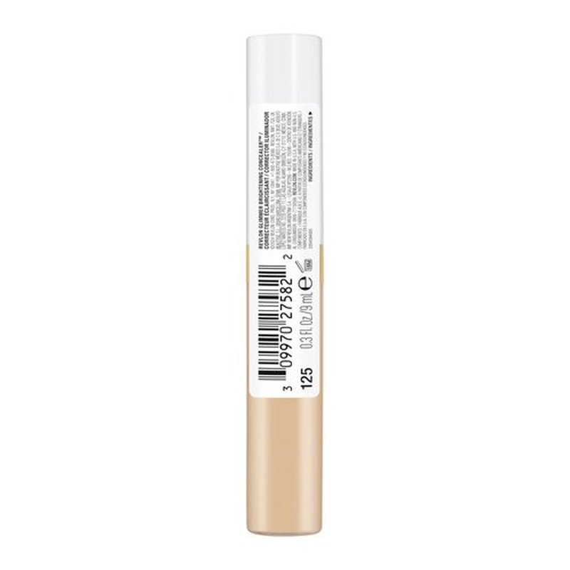 Revlon Glimmer Brightening Concealer, Liquid Under Eye Concealer, Made with Caffeine, Vitamin C, & Stevioside, 125, 0.3 fl oz