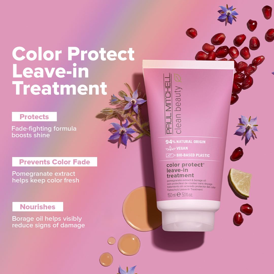 Color Protect Leave-In Treatment for Color-Treated Hair | Boost Shine & Freshness - 5.1 fl. oz.