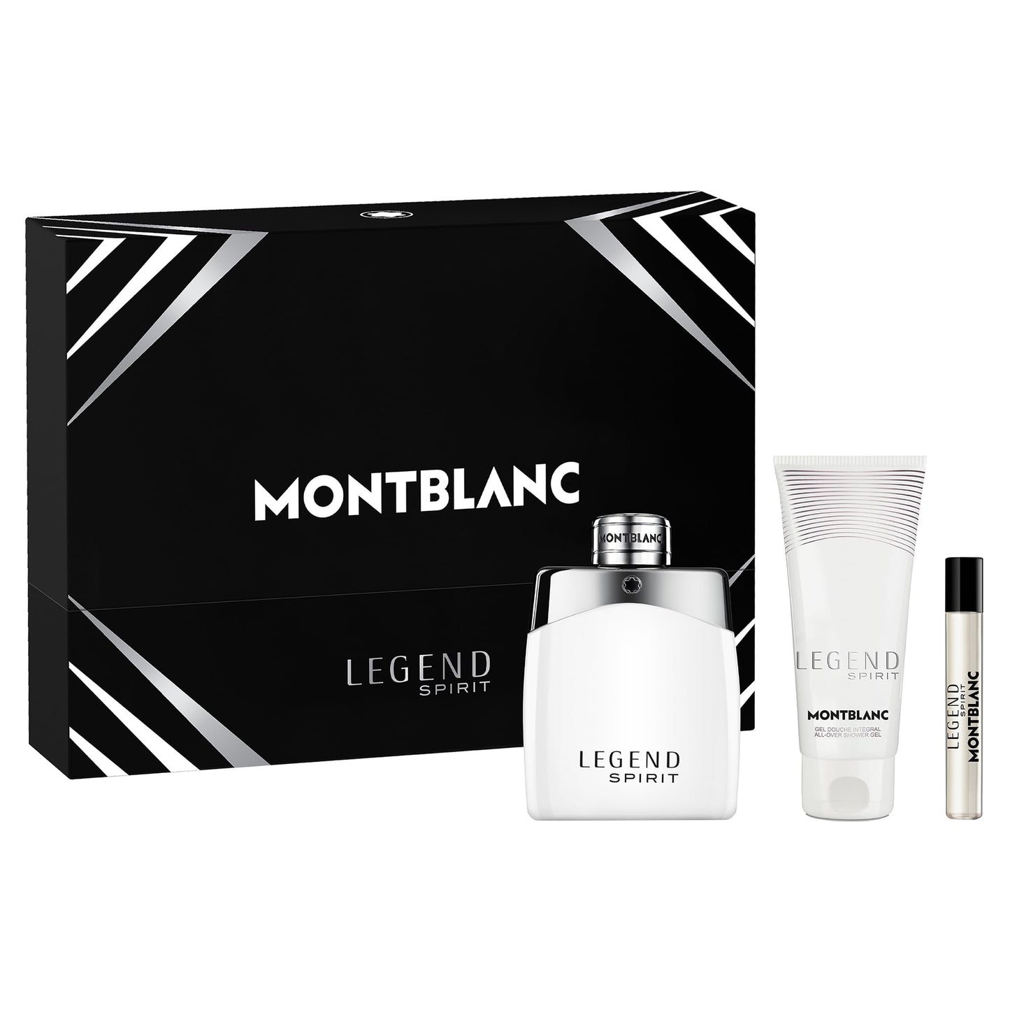 MONTBLANC Legend Spirit 3 Piece Eau de Toilette Gift Set (Eau de Toilette Spray, Perfumed Shower Gel, Purse Spray)