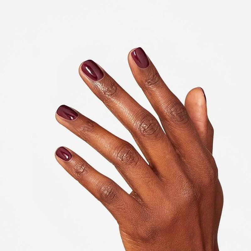 OPI Powder Perfection Yes My Condor Can-do! | Opaque Dark Purple Crème Nail Dipping Powder | Acrylic Alternative