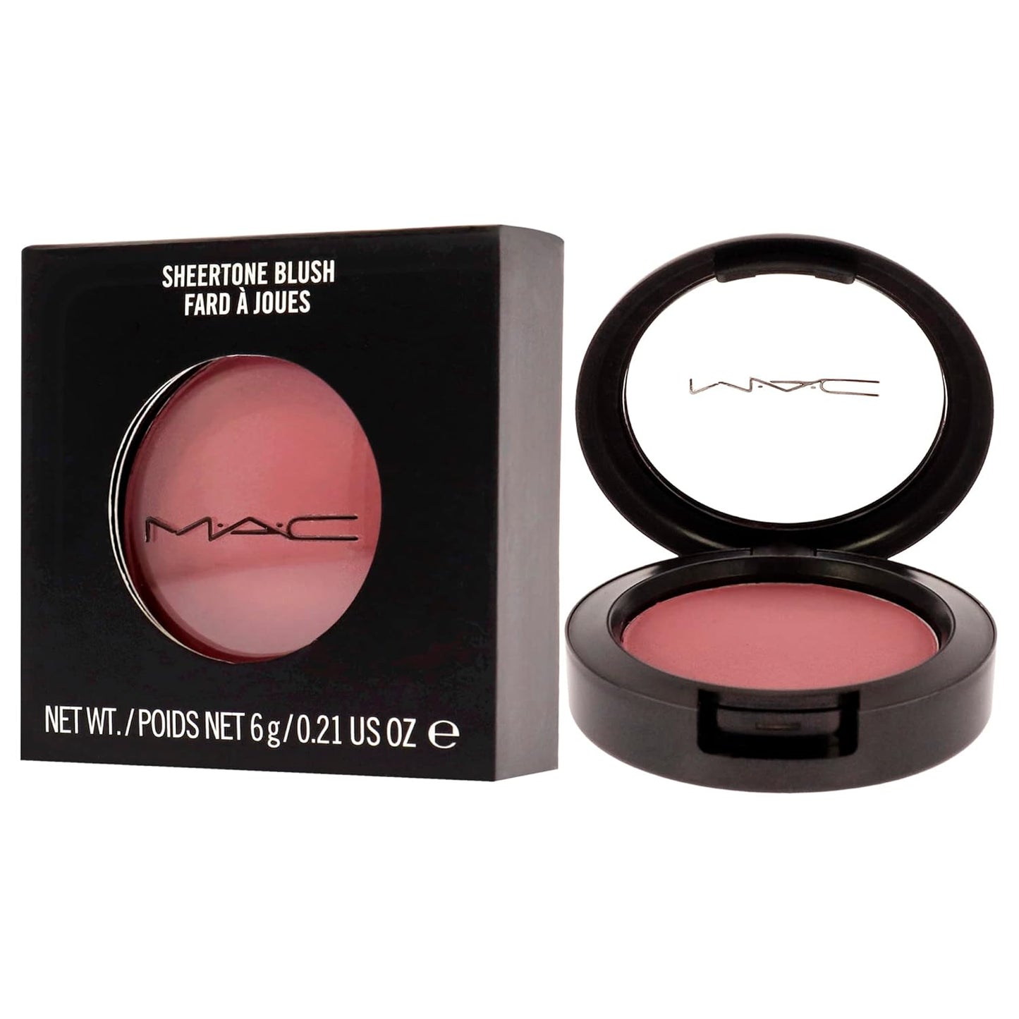 Mac Sheertone Blush in Blushbaby - Natural Finish, Long-Lasting Color