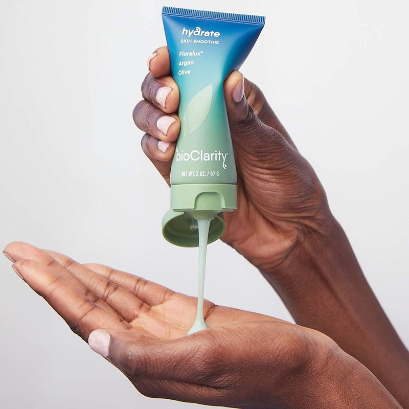 BioClarity Skin Smoothie Gel Moisturizer - 24-Hour Hydration for Normal & Oily Skin | Vegan, Clean Ingredients, 2 fl oz (Pack of 3)