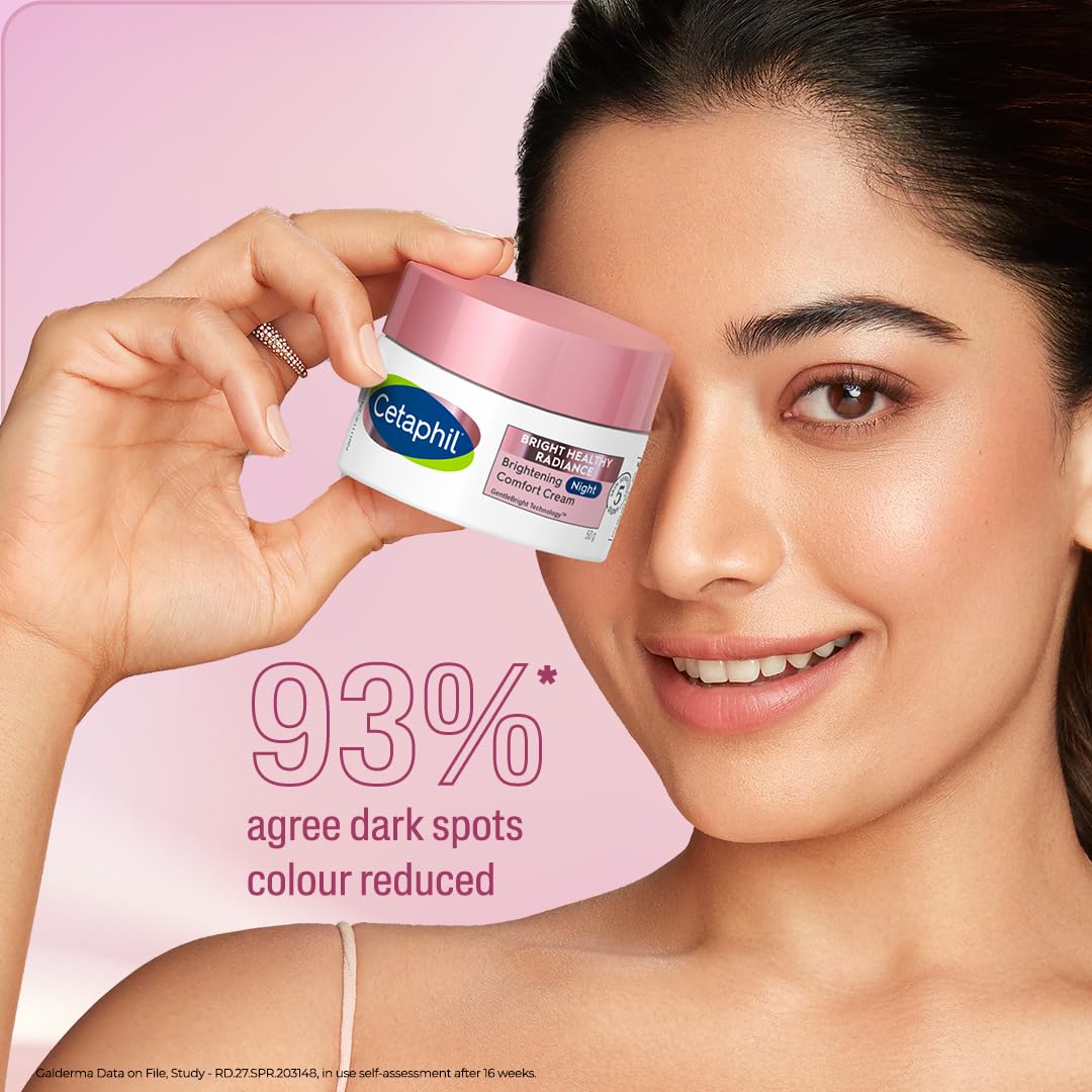 Brightening Night Cream for Radiant Skin - 1.7oz Comfort Formula