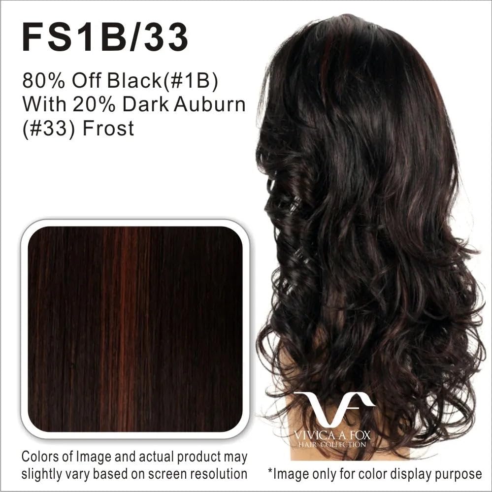 Vivica A. Fox 20 Inch Loose Layered Spiral Curl Ponytail with Dome Top and Fringed Bang New Futura Synthetic Hair - BP-KENNEDEI (FS1B/33)