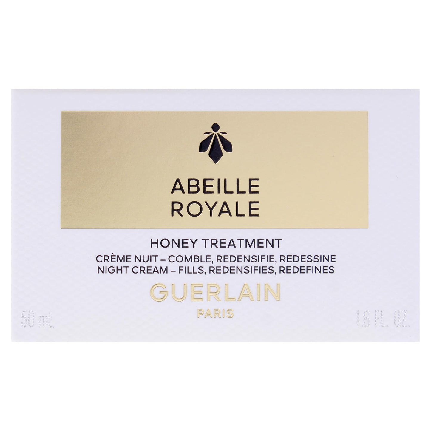 Abeille Royale Honey Treatment Night Cream by Guerlain for Unisex - 1.6 oz Cream