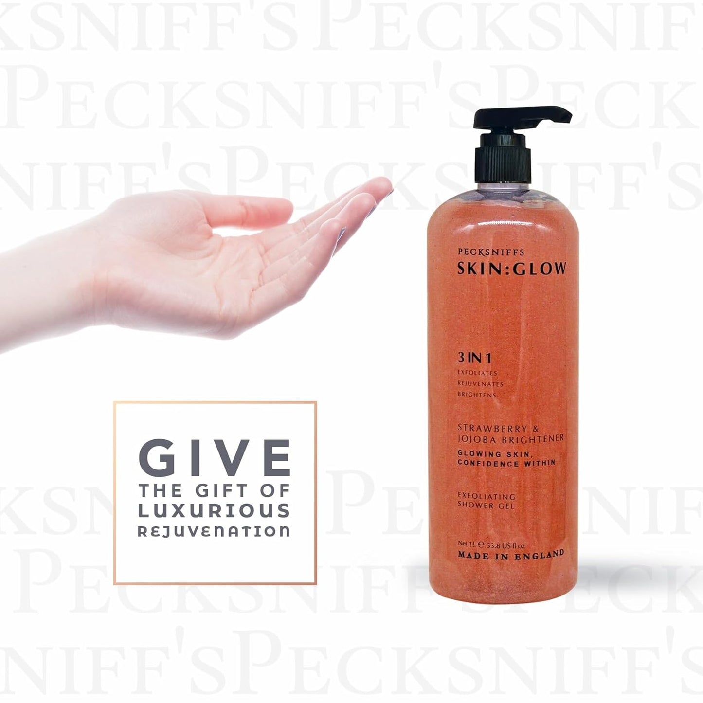 Sandalwood & Vanilla Shower Gel 750ml - Pecksniff's Classic Moisturizing Formula